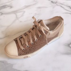 Ugg | Metallic Bronze Tennis Shoes